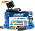 Heated Water Hose for RV 25 ft - Freeze Protection to -20F