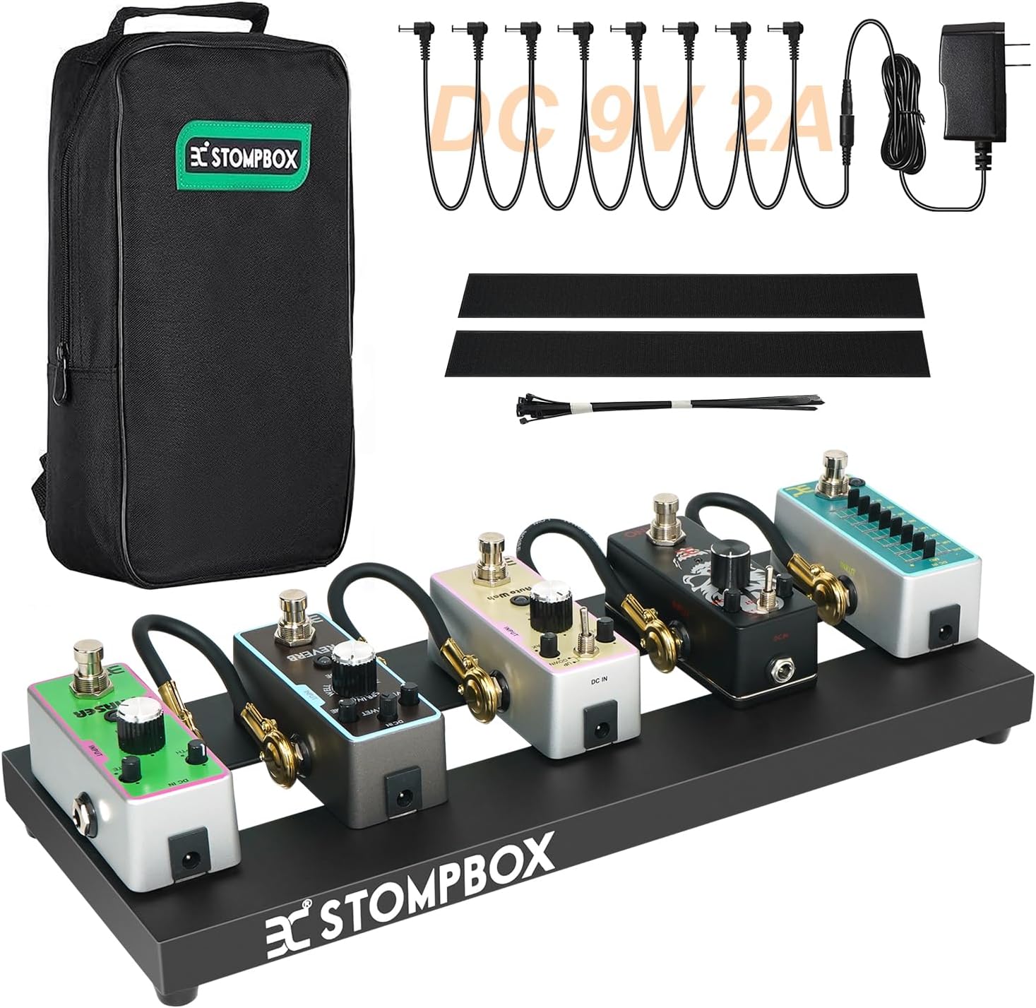 EX Guitar Pedal Board Aluminum Alloy for Easy Portability