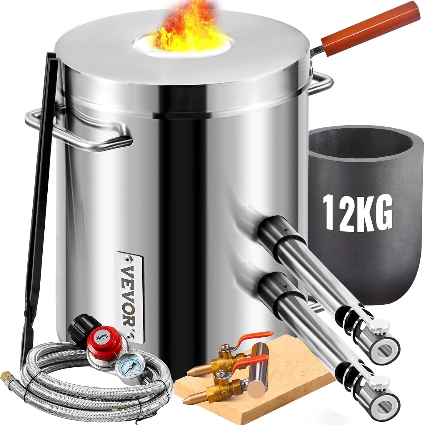 VEVOR Propane Melting Furnace Kit for Blacksmithing and Metalwork