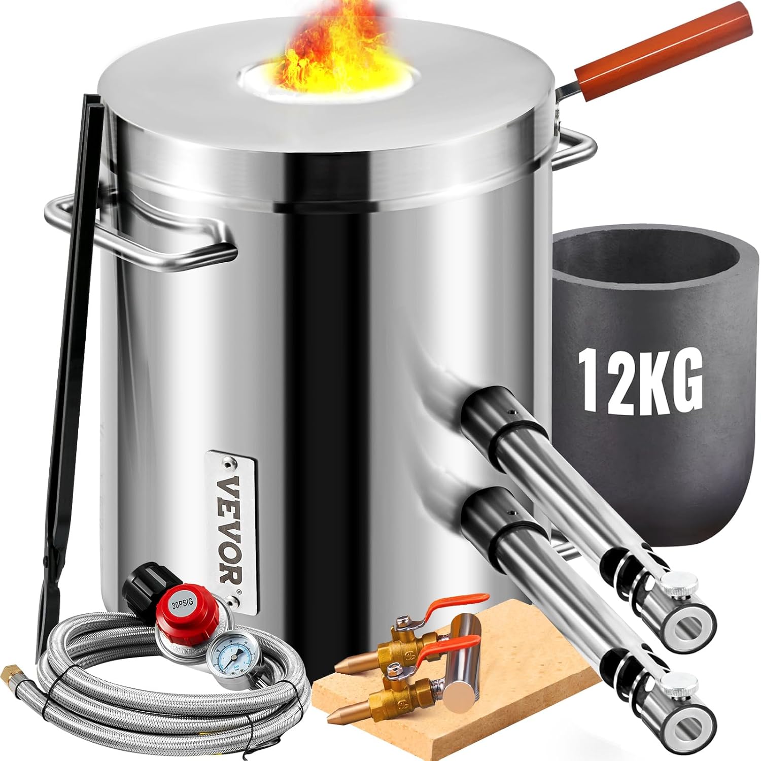 VEVOR Propane Melting Furnace Kit for Blacksmithing and Metalwork