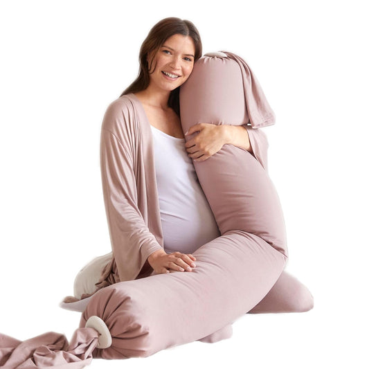 bbhugme Adjustable Pregnancy Pillow for Full Body Support