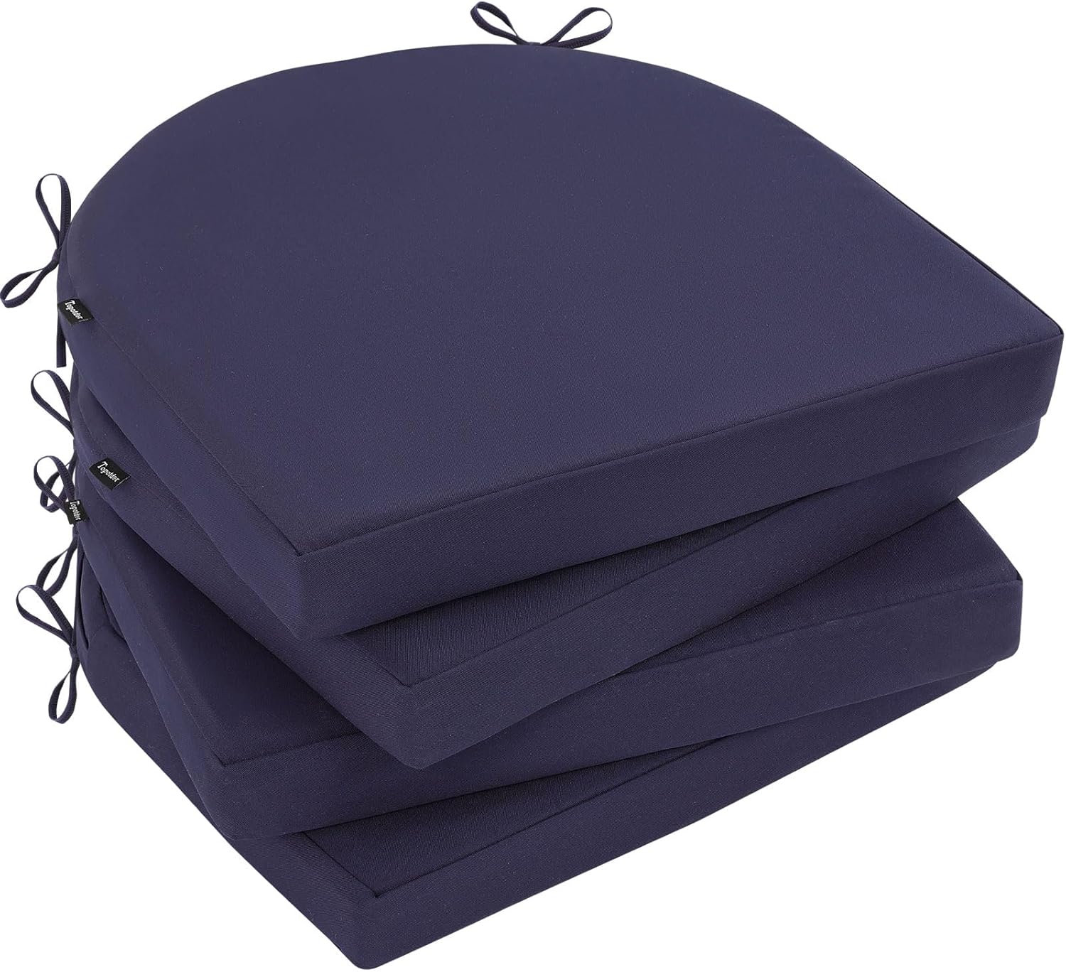Topotdor Outdoor Chair Cushions Set of 4 for Comfort and Style