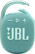 JBL Clip 4 Teal Portable Bluetooth Speaker - Big Sound, Tiny Size
