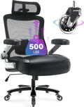 Petheivun Heavy Duty Office Chair - Ergonomic 500lbs Support