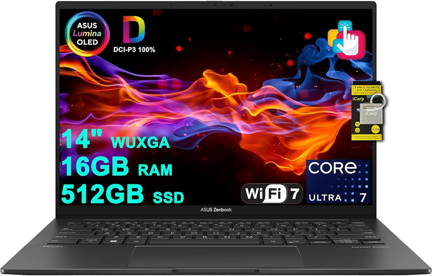 ASUS Zenbook 14 Creator Laptop with 16GB RAM and 512GB SSD