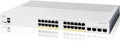 Cisco Catalyst 1200-24P-4G Smart Switch - Small Business PoE Solution