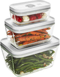 ZWILLING Fresh & Save 3-pc Glass Food Storage Container Set - Longer