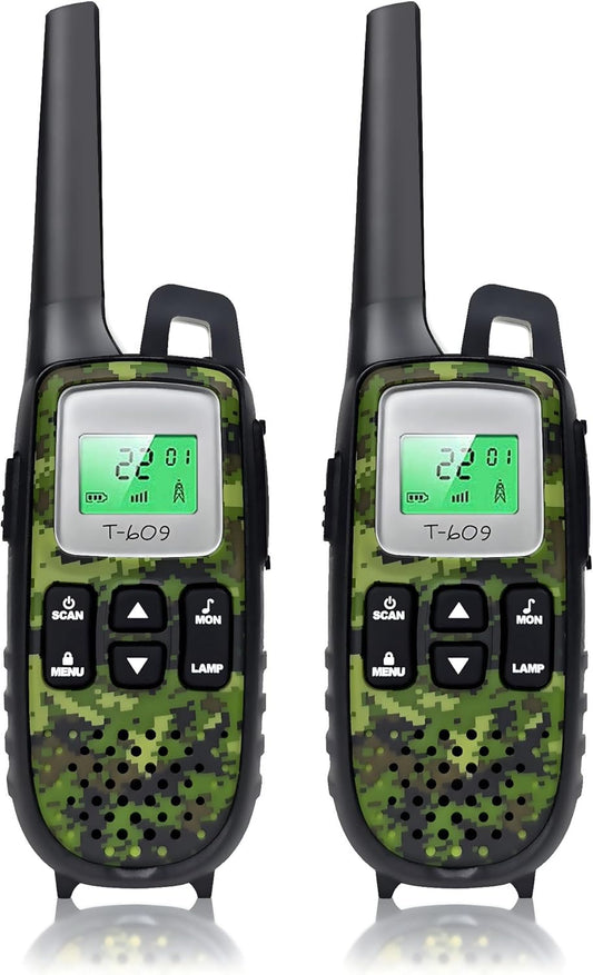 Kids Walkie Talkies with 3 Mile Range & Flashlight - HoldFist