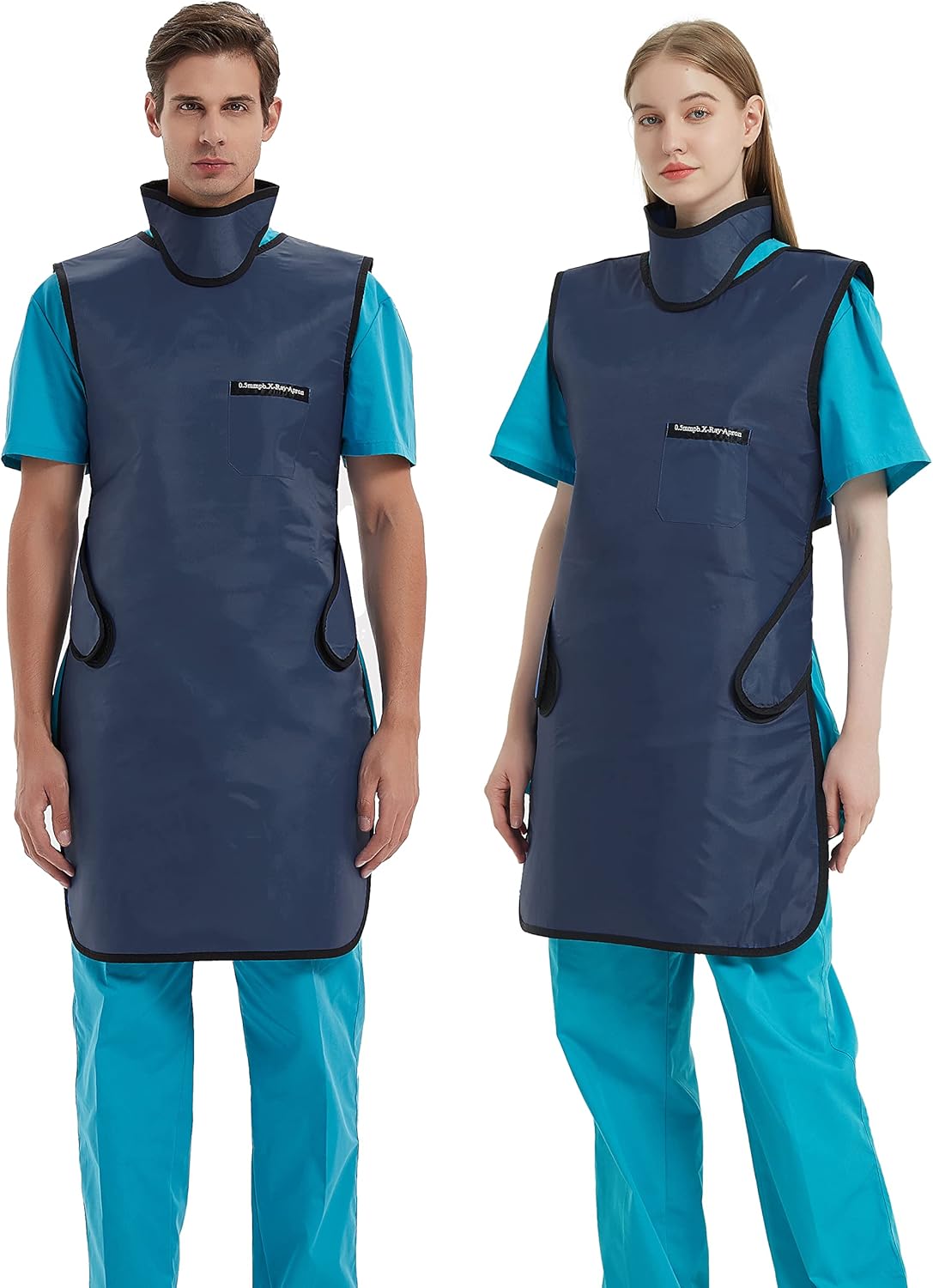 SHINRAY 0.5mmpb Xray Lead Apron with Thyroid Shield Collar