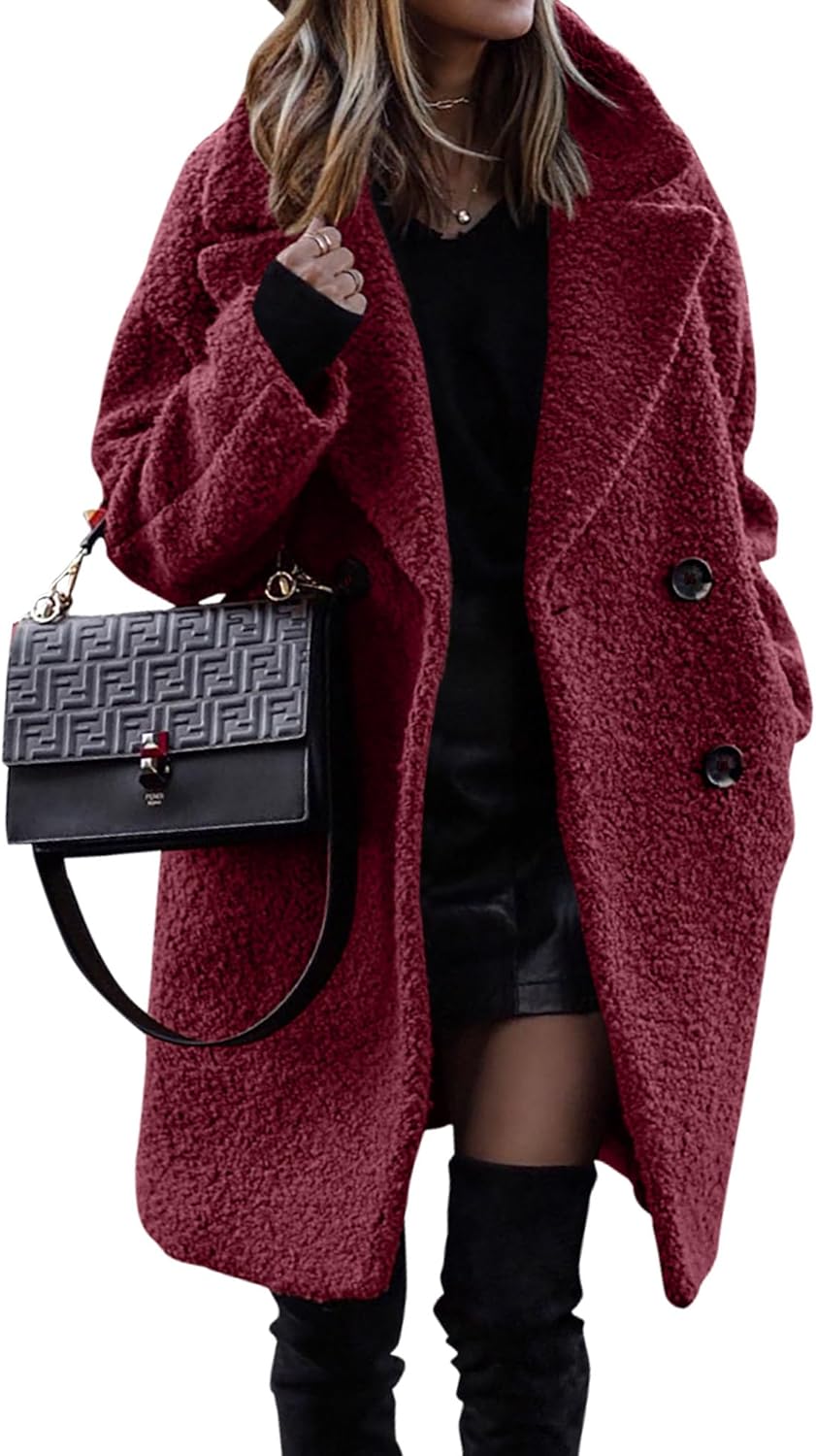 Faux Fur Coats for Women - Stylish Winter Sherpa Jackets