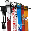WALMANN Ski Wall Rack - Organize 10 Pairs, Up to 300lbs!