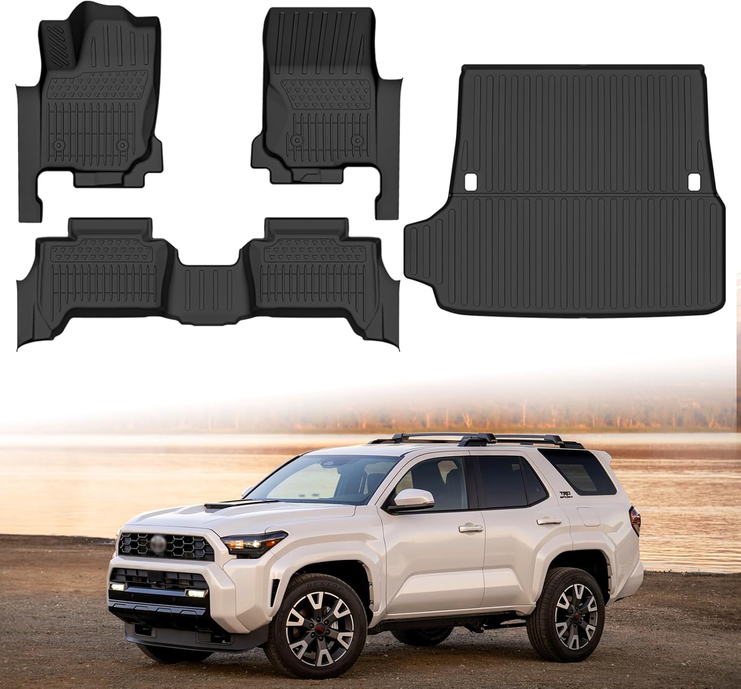 Custom Fit Floor Mats for 2025 Toyota 4Runner - All Weather