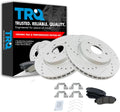 Front Ceramic Brake Pad & Rotor Kit for 2012-16 CR-V - G-Coated