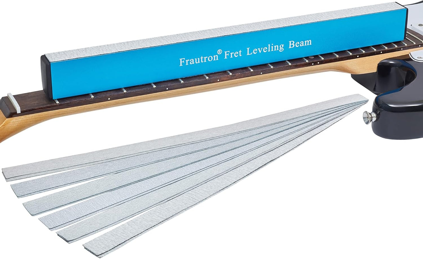 16in Fret Leveling Beam for Guitar Repair by Frautron