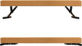 Kids and Teens 8 ft Adjustable Balance Beam for Gymnastics