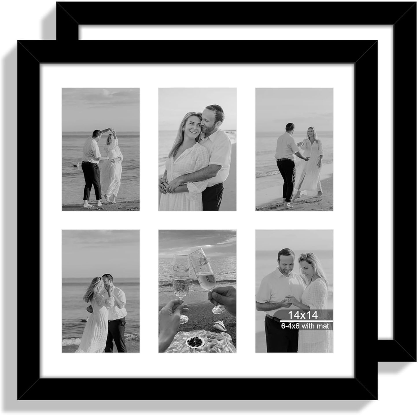 14x14 Picture Frame Set of 2 for Stylish Home Decor