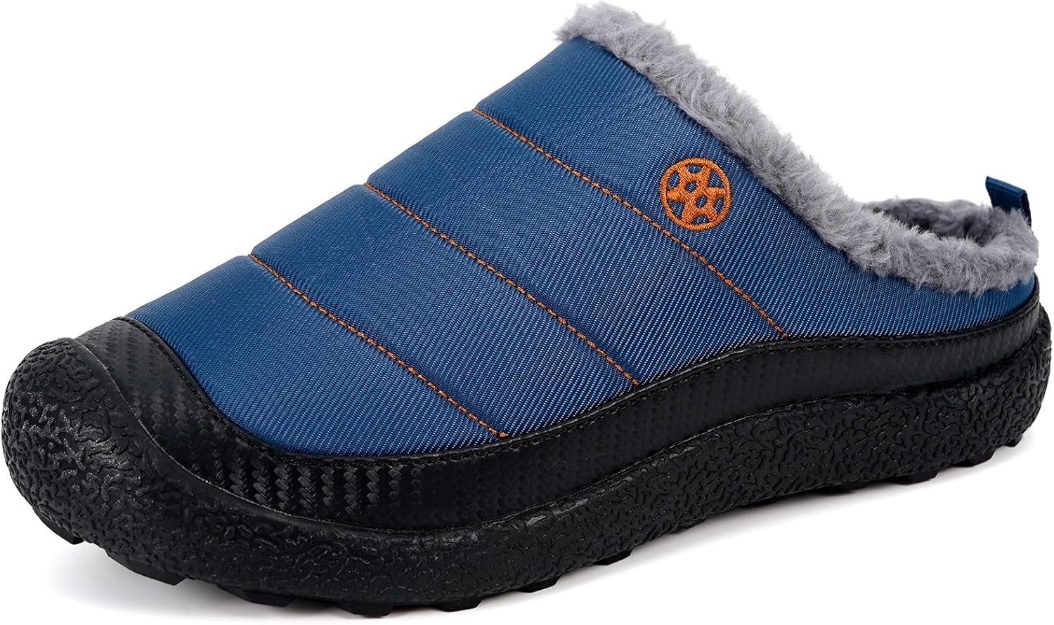 Womens Mens House Slippers Slip on Snow Winter Warm Shoes