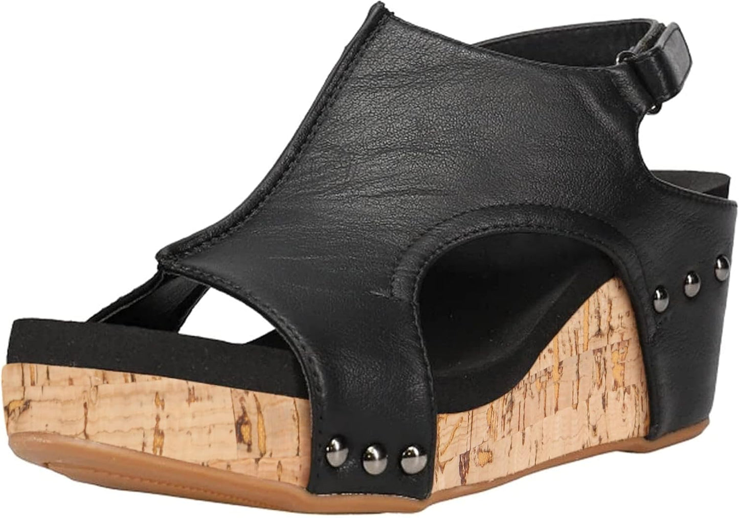 Stylish Wedge Sandals with Buckle Ankle Strap for Summer Fun