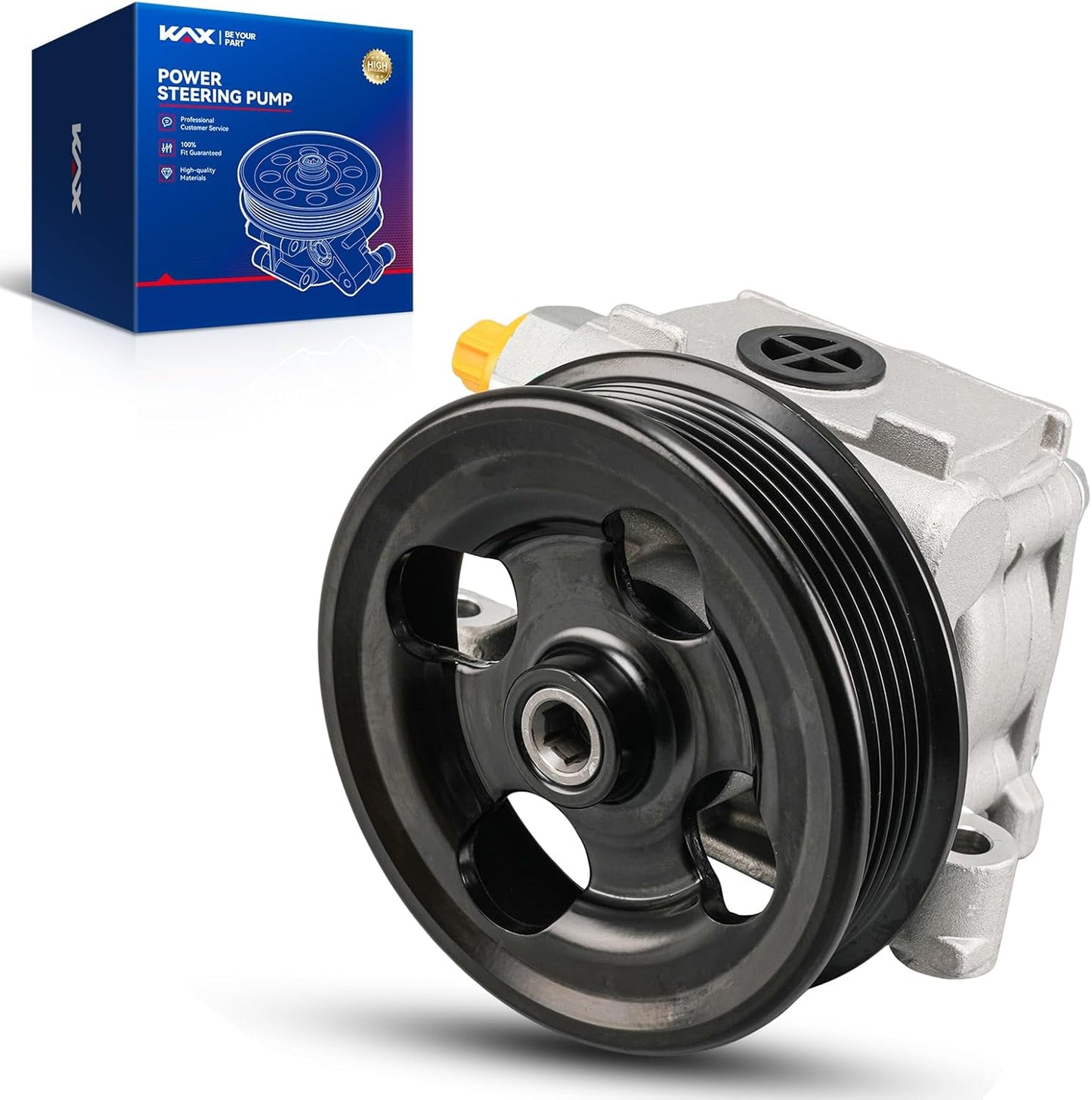 KAX Power Steering Pump for 2006-2009 Fusion/Milan 2.3L