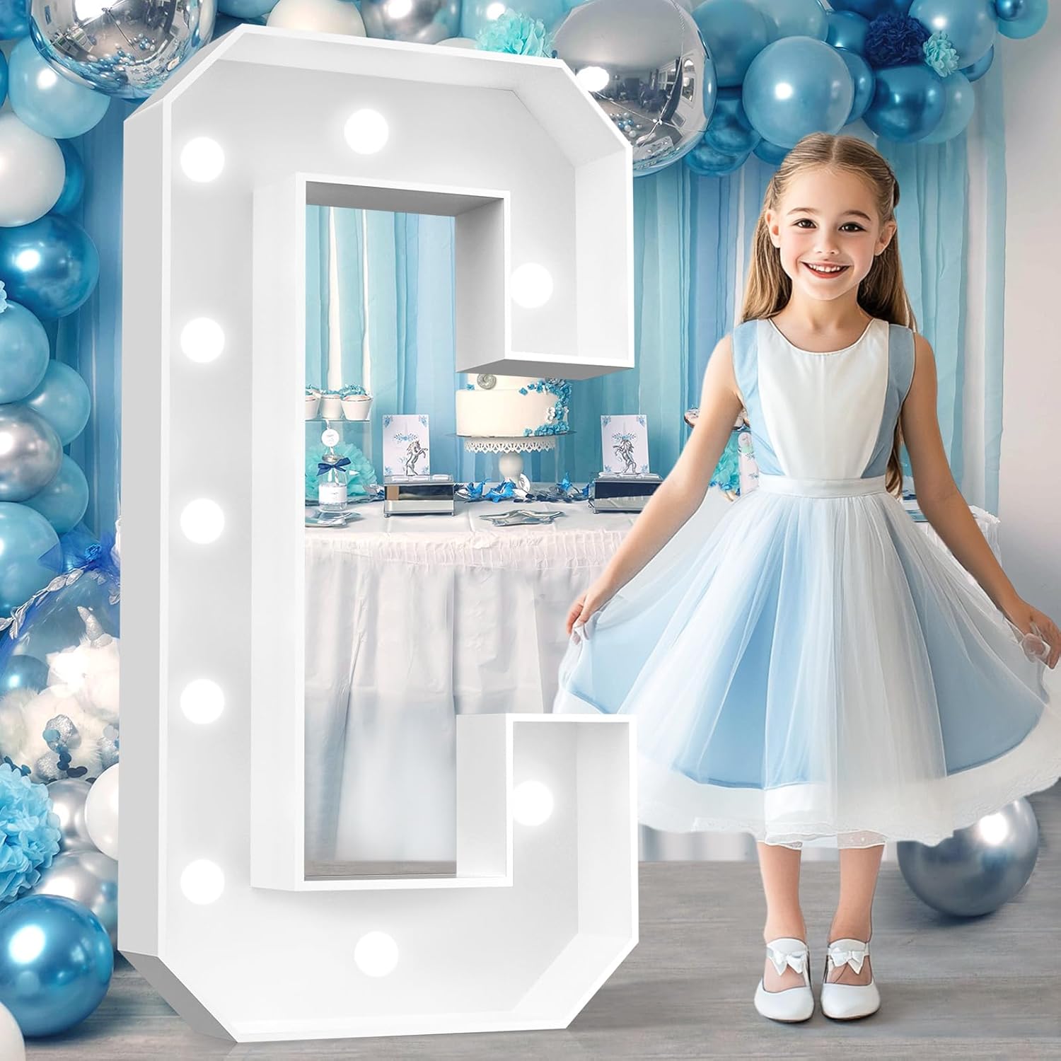 Light Up Your Party with Ledido 4FT Marquee Light Up Letters