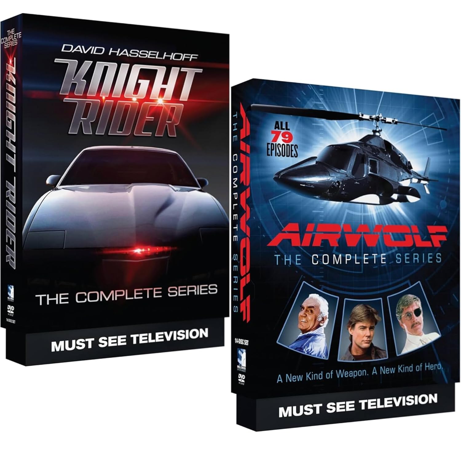 Knight Rider and Airwolf Complete Series Ultimate Bundle DVD