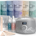Tress Wellness Waxing Kit for Sensitive Skin - At-Home Wax Warmer