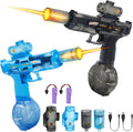 Electric Water Gun 2-Pack - Dual Mode Rechargeable Water Blasters