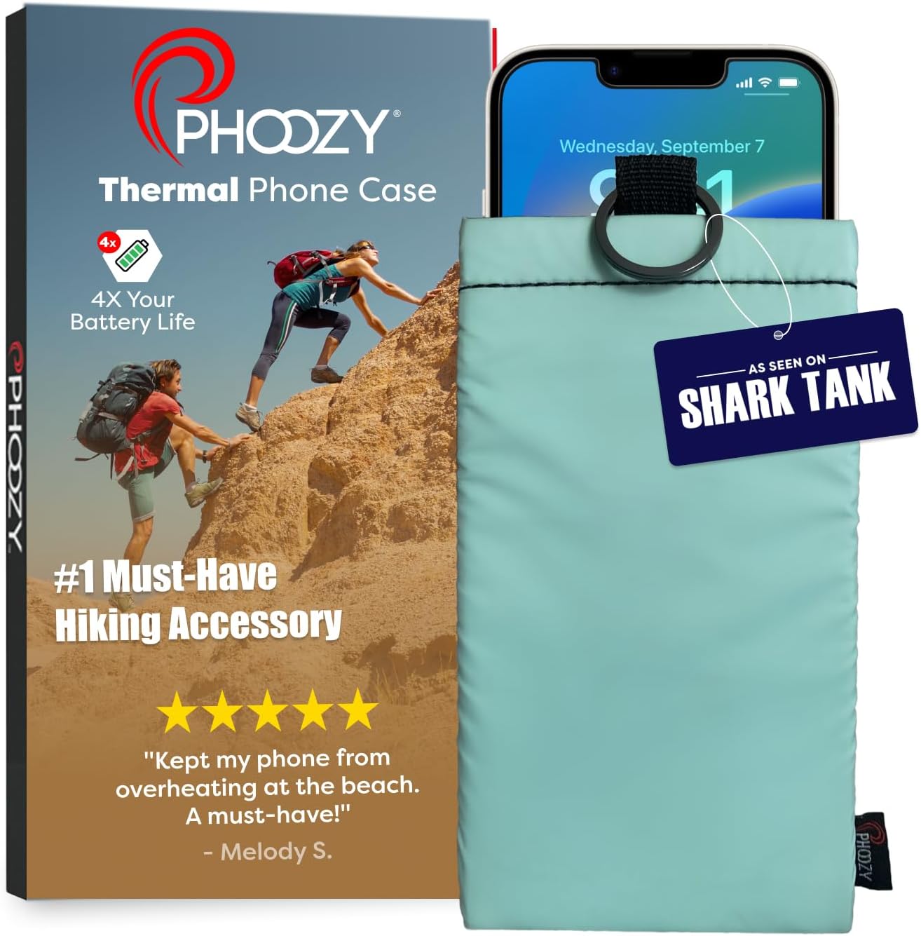 PHOOZY Thermal Phone Case - Apollo II Series for Big Phones