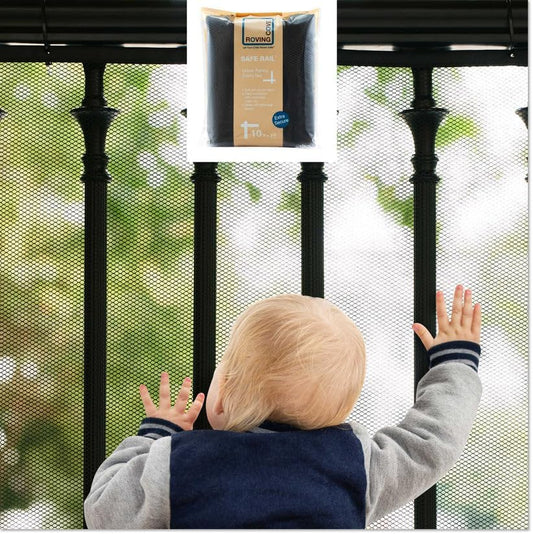 Childproof Stair Banister Guard for Safe Home - Roving Cove