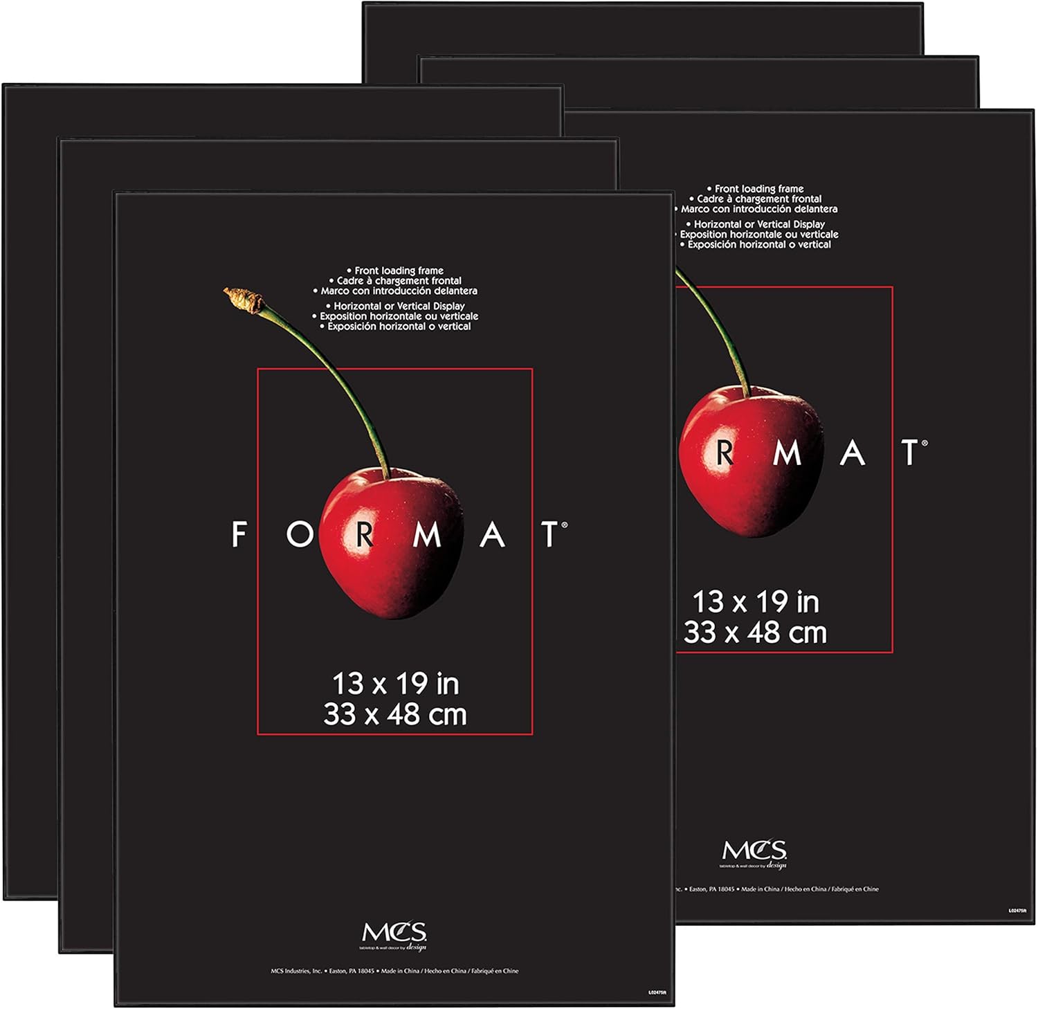 MCS Format 13x19 Poster Frame for Stylish Wall Decor Displays