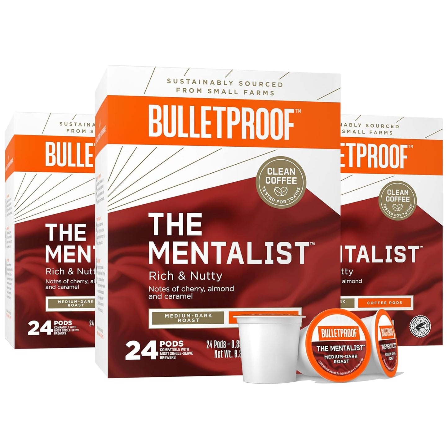Bulletproof The Mentalist Medium-Dark Roast Pods for Coffee Lovers