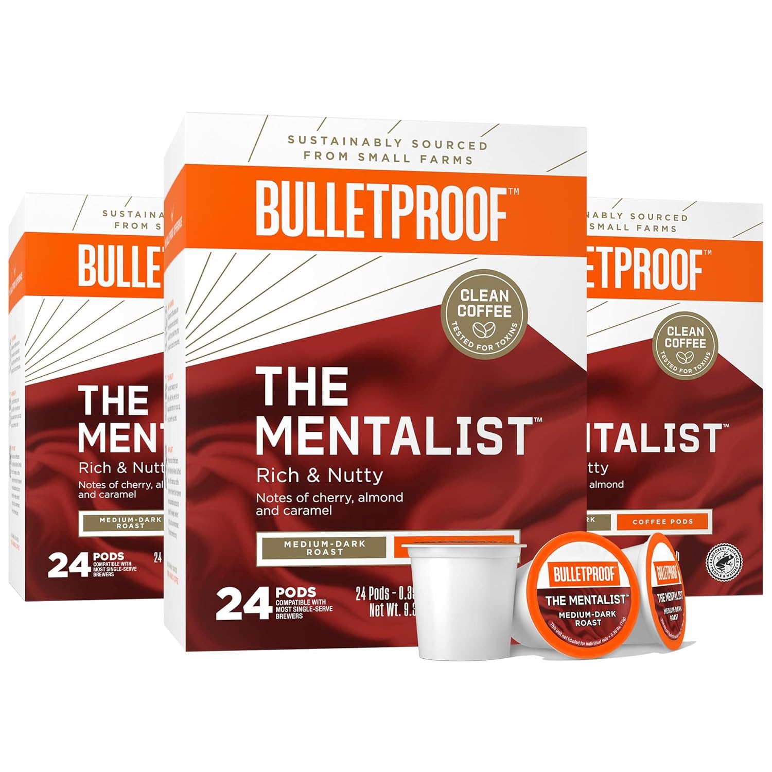 Bulletproof The Mentalist Medium-Dark Roast Pods for Coffee Lovers