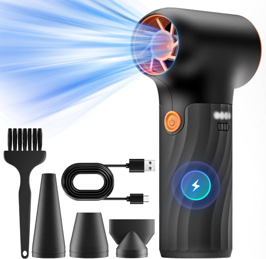 Mini Electric Air Duster with 320000RPM Powerful Blower
