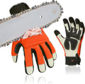Chainsaw Gloves 12-Layer Saw Protection - Left-Hand Cut Guard