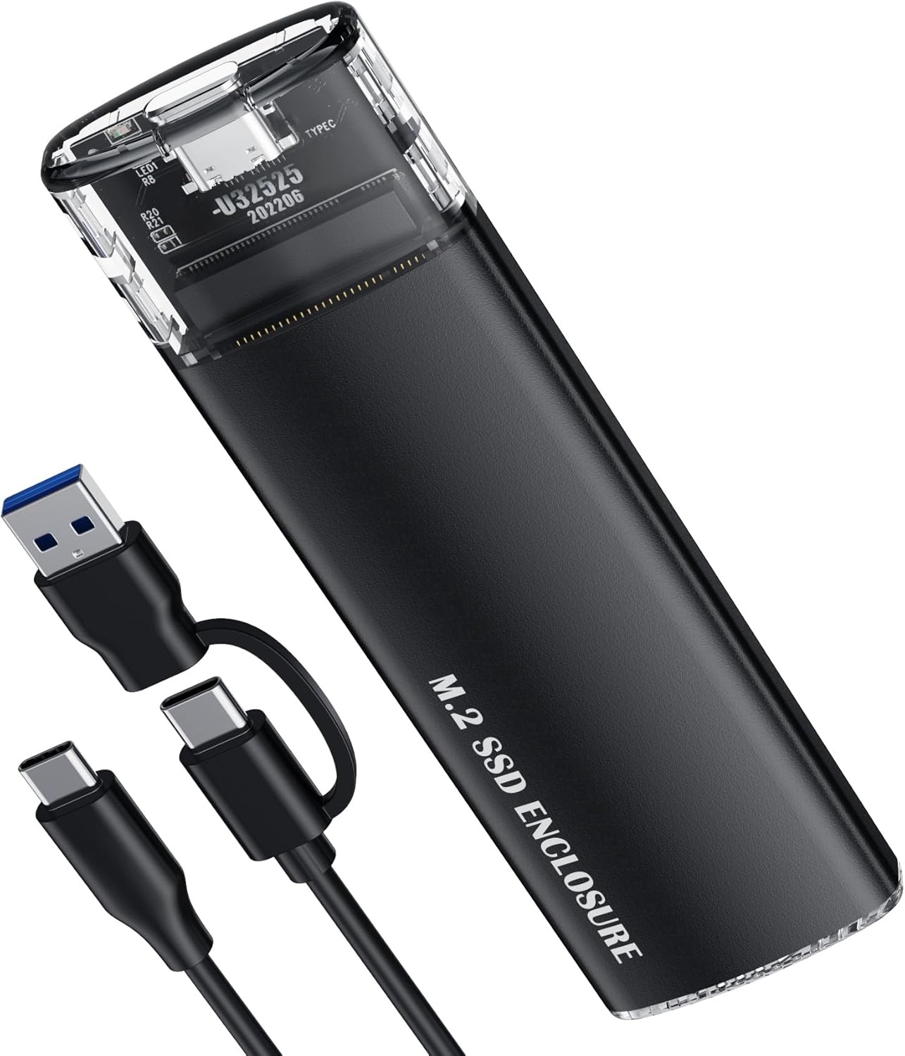 High-Speed M.2 NVMe SSD Enclosure by DELXING