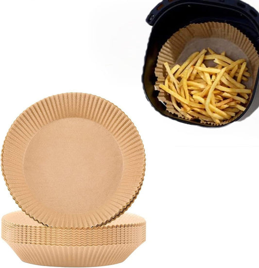 100PCS Air Fryer Liners - Easy Cooking Cleanup