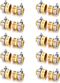 Garden Solid Brass Hose Repair Connector Kit 10 Set - Durable