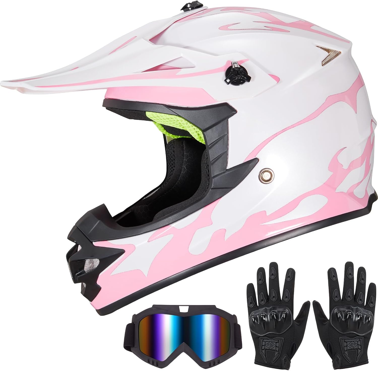 Youth Kids Dirt Bike Helmet for Safe Off-Road Riding Fun
