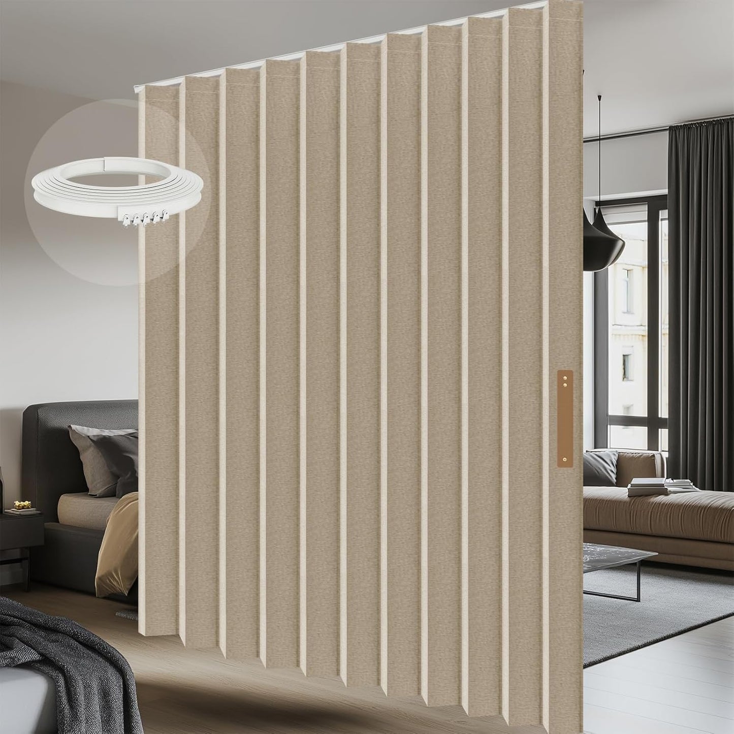 100% Blackout Room Divider Curtains for Flexible Spaces