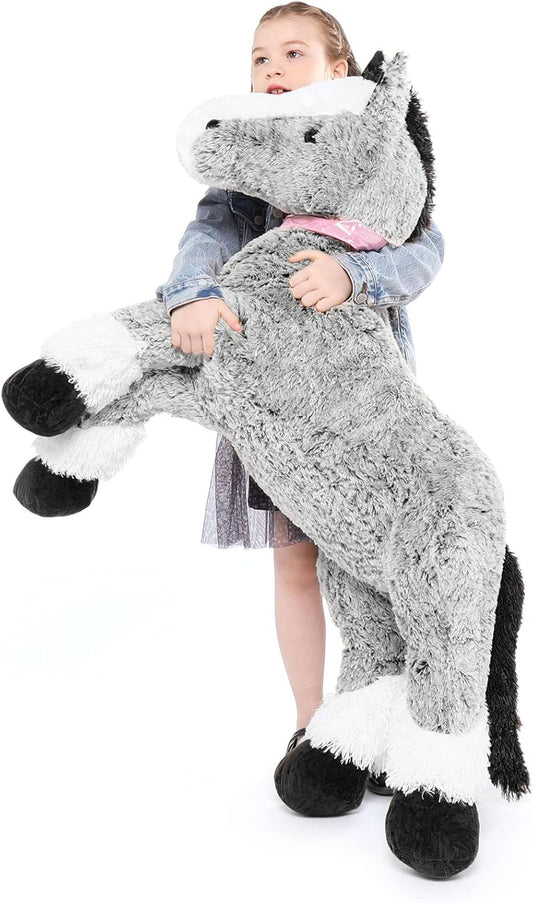 MaoGoLan Large Horse Stuffed Animal for Kids, 47in Plush Toy