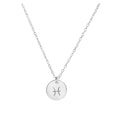 Jewelry Silver Pisces Necklace 18in + 2in Extender - Astrological