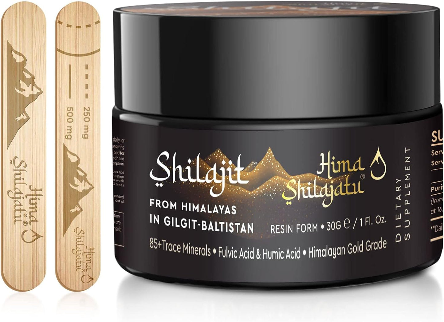 Pure Organic Shilajit Resin for Energy & Immune Support