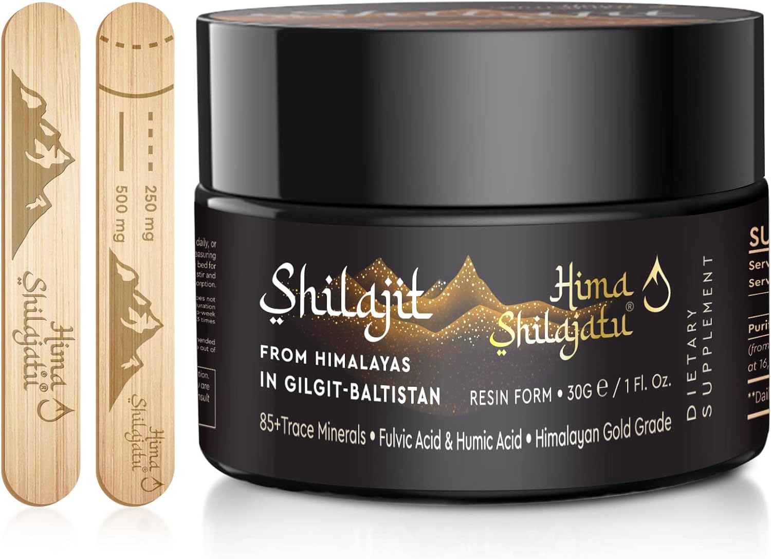 Pure Organic Shilajit Resin for Energy & Immune Support