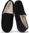 Project Cloud Genuine Suede Mens Slippers - Warm Memory Foam Loafers