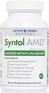 Syntol AMD Probiotic and Enzyme Blend for Yeast Balance 90 Caps