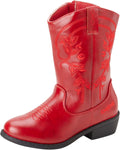 Classic Cowgirl Boots for Girls - Trendy Mid Calf Style