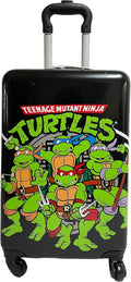 Fast Forward Luggage 20 Inch Hardside Kid Carry-On - Ninja Turtle