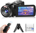 Video Camera Full HD 1080P 24MP Vlogging Camcorder - Night Vision