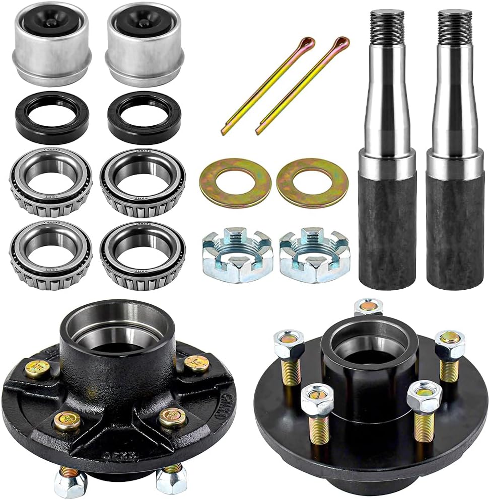 Trailer Idler Hub Kits for 3500 lb Axles with 5 on 4.5in Bolt