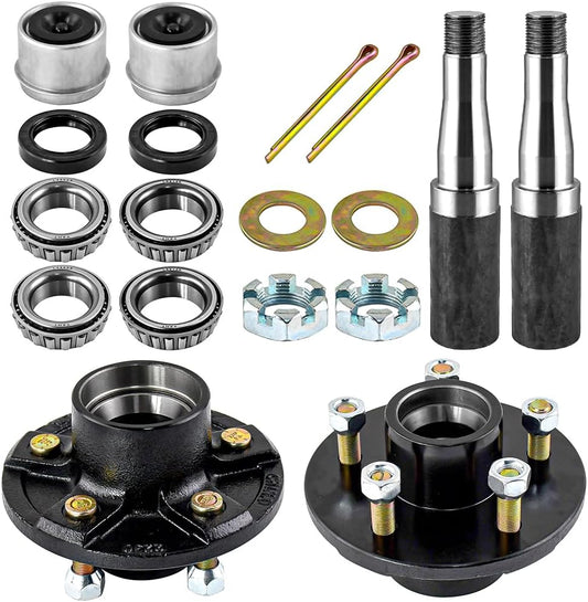Trailer Idler Hub Kits for 3500 lb Axles with 5 on 4.5in Bolt